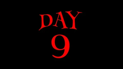 Red Day 9 Stock Footage 316819792