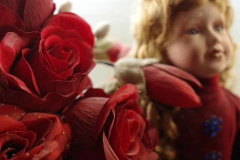 Red decoration Stock Photos