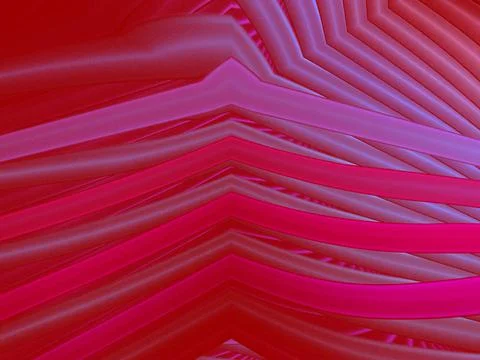 Red Decorative abstract background for modern design. colored fractals and ge 스톡 일러스트