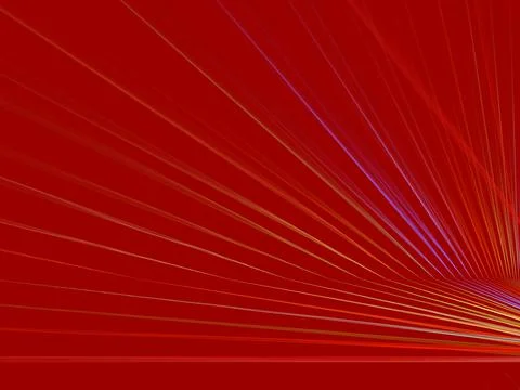 Red Decorative abstract background for modern design. colored fractals and ge 스톡 일러스트