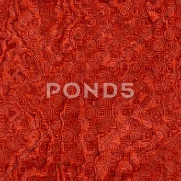 Red decorative paper Stock Illustration