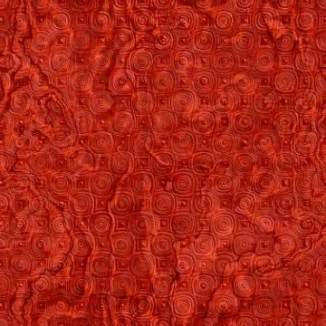 Red decorative paper Stock Illustration