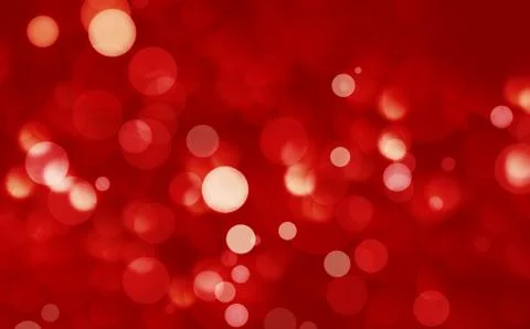 Red defocused lights background Stock-Fotos