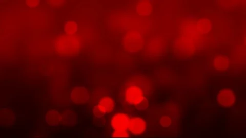 Red Defocused Moving Particles Stock Footage 121189279