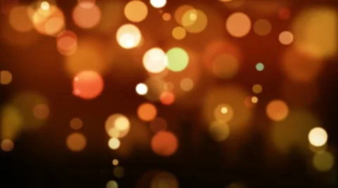 Red defocused Particles_026 Stock Footage 8682817