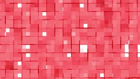 Red deformed low poly plane. abstract background. 3D rendering Stock Footage 95002528