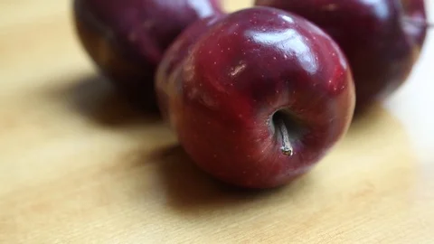 Red Delicious apples Stock Footage 112309094