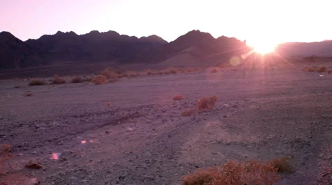 Red desert Video stock 58234359