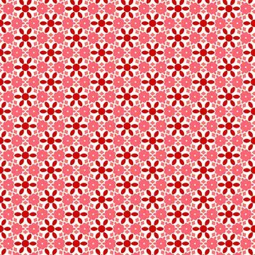 Red Design art Wallpaper Pattern Stock Illustration