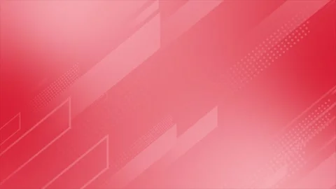 Red diagonal lines slowly moving geometrical tech background Stock Footage 302556572