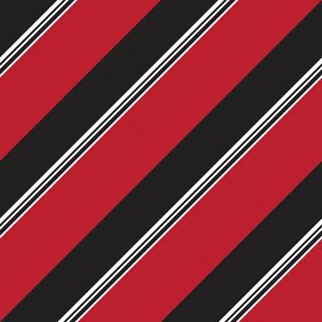 Red diagonal striped seamless pattern background Stockillustratie