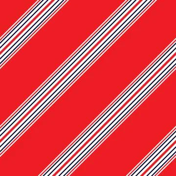 Red diagonal striped seamless pattern background イラスト素材