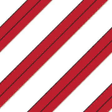 Red diagonal striped seamless pattern background Stockillustratie