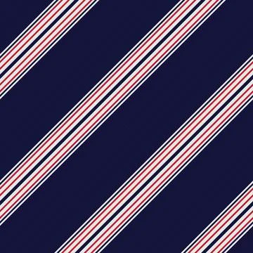 Red diagonal striped seamless pattern background Illustrazione stock