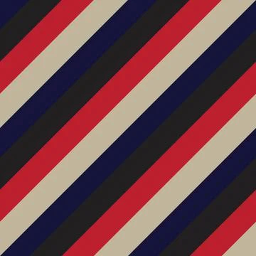 Red diagonal striped seamless pattern background Stockillustratie