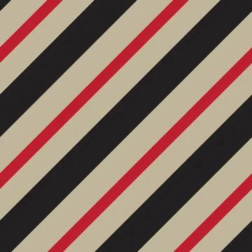 Red diagonal striped seamless pattern background イラスト素材