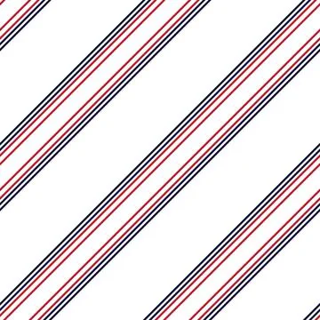 Red diagonal striped seamless pattern background Stockillustratie