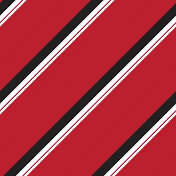 Red diagonal striped seamless pattern background Stock Illustration