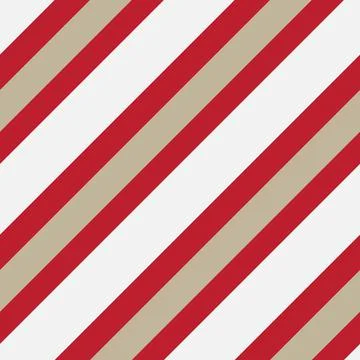 Red diagonal striped seamless pattern background Stock Illustration