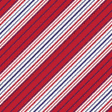 Red diagonal striped seamless pattern background Stock Illustration