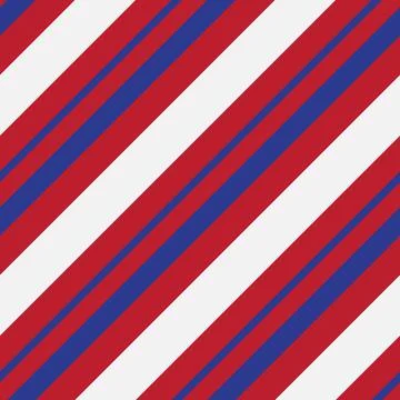 Red diagonal striped seamless pattern background Stock Illustration