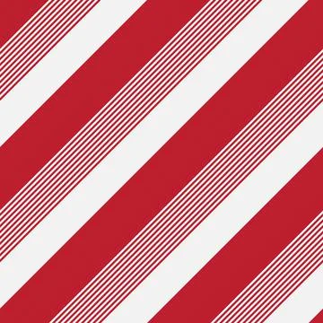 Red diagonal striped seamless pattern background Stockillustratie
