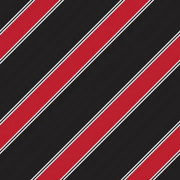 Red diagonal striped seamless pattern background イラスト素材