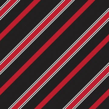Red diagonal striped seamless pattern background Illustrazione stock