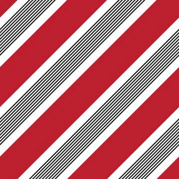 Red diagonal striped seamless pattern background Illustrazione stock