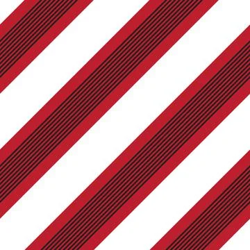 Red diagonal striped seamless pattern background イラスト素材