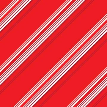Red diagonal striped seamless pattern background Illustrazione stock