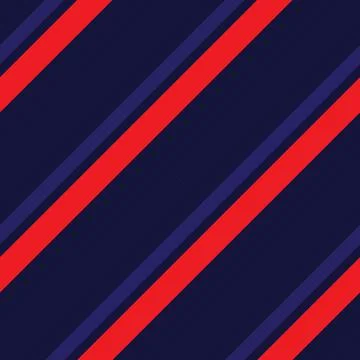 Red diagonal striped seamless pattern background Stock Illustration