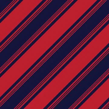Red diagonal striped seamless pattern background Stockillustratie