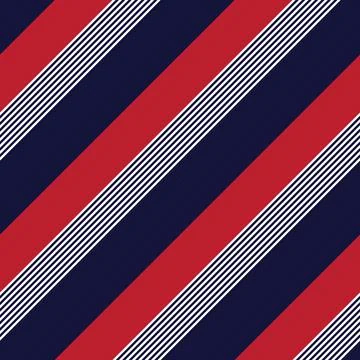 Red diagonal striped seamless pattern background イラスト素材