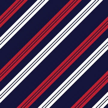 Red diagonal striped seamless pattern background Stock Illustration