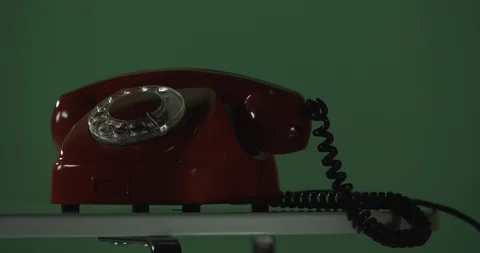 Red dial telephone Vidéo 112106255