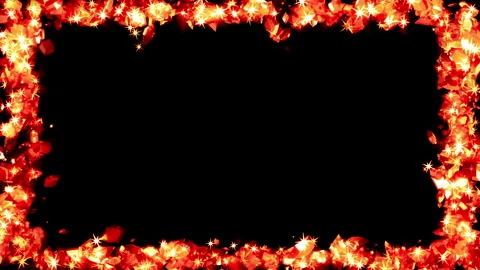 Red diamond frame loop animation Stock Footage 240789495