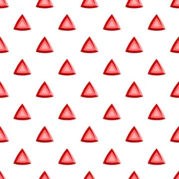 Red diamond pattern seamless vector Illustrazione stock
