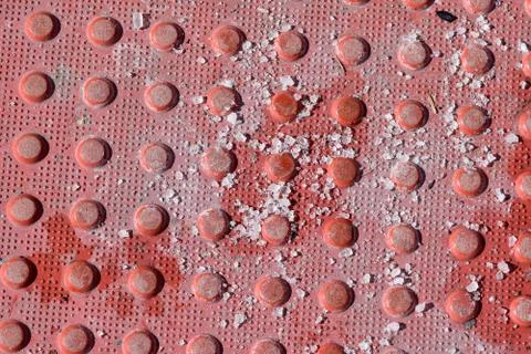 Red Diamond Plate Stock Photos
