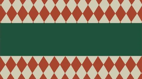 Red diamond retro stripe background Stock Illustration