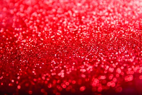 Red diamond shiny glitter abstract bokeh for christmas background Stock Photos
