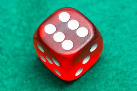Red dice Stock Photos