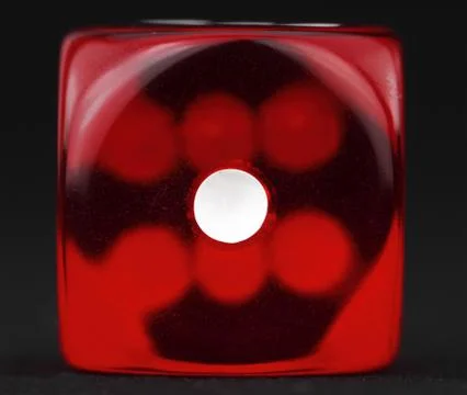 Red dice Stock Photos