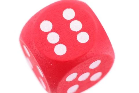 Red dices Stock-Fotos