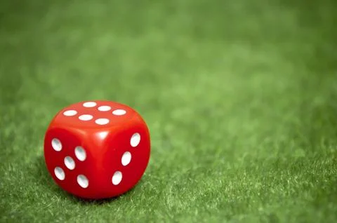 Red Die Stock Photos