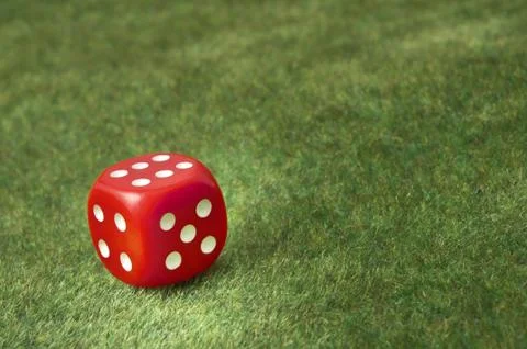 Red Die Stock Photos