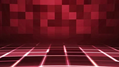 Red Digital Abstract 4K Looping Background Video Stock Footage 171672568