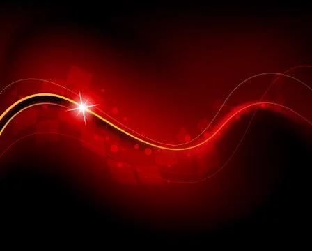 Red digital background Stock Illustration