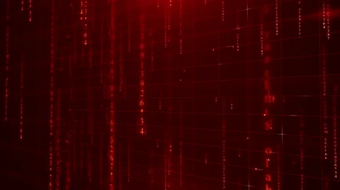 RED digital data background 4K (More than 35 ) Stock-Footage 52178547