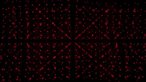 Red Digital Structure Background Stock Footage 318995808